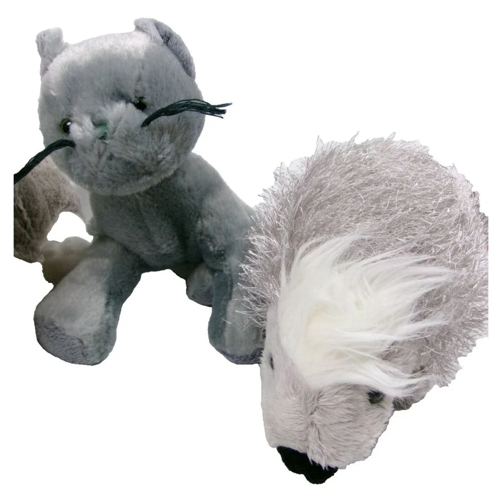 Ganz Webkinz Lot of 5 Assorted Plush Stuffed Animals Dragon Kangaroo Porcupine